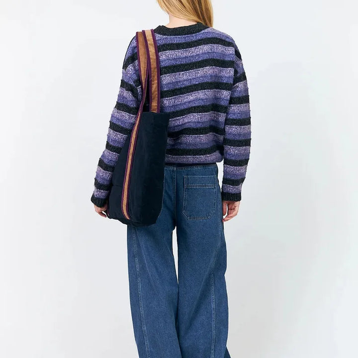 Lolly's Laundry Macie Stripe Sweater - Lavender