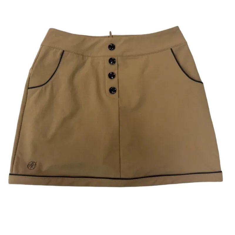 Ashley Herrera Marjorie Skort - Camel/Black