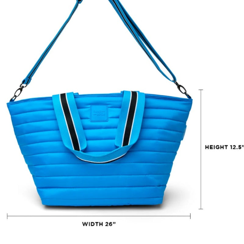 Think Royln Sporty Chic Cooler Bag - Sea Blue