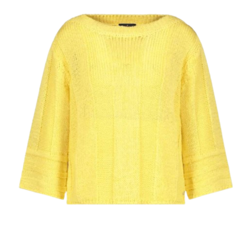 Monari 3/4 Sleeve Sweater - Yellow