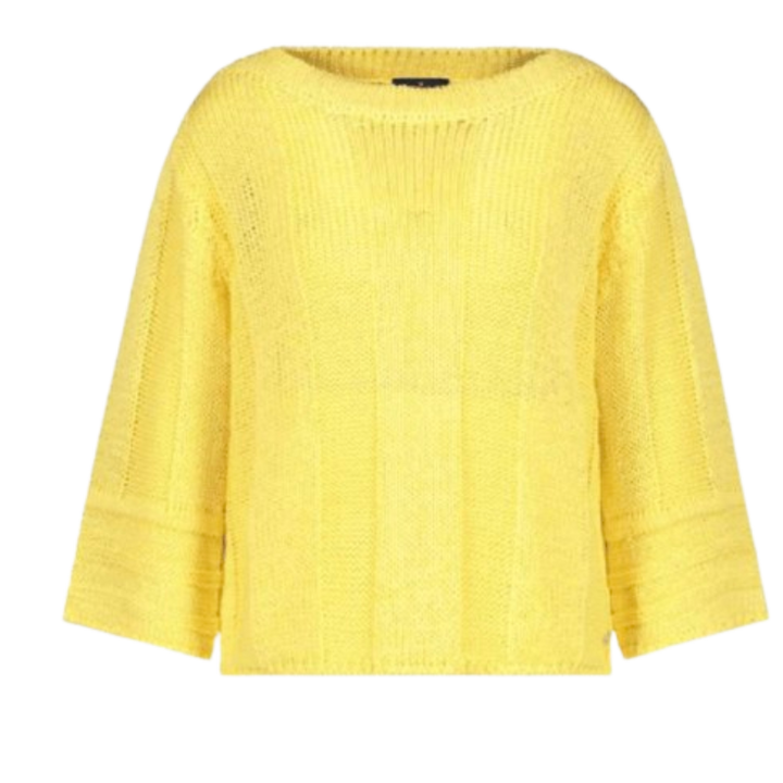 Monari 3/4 Sleeve Sweater - Yellow