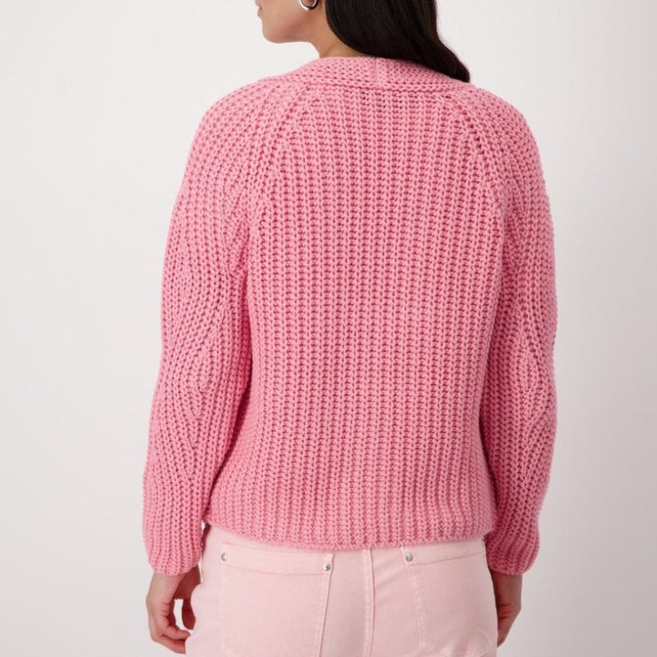 Monari Cardigan/Throw - Rose