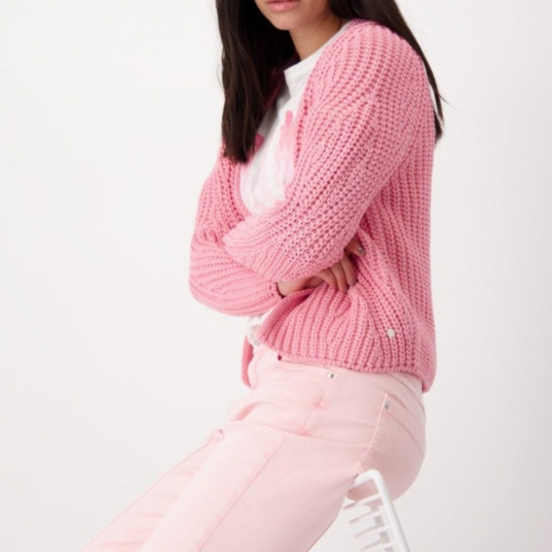 Monari Cardigan/Throw - Rose