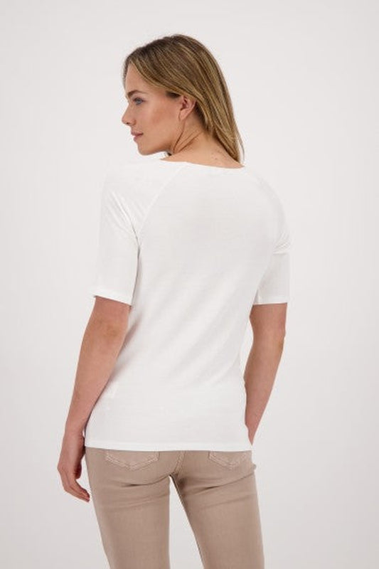 Monari Lux Tee - Ivory