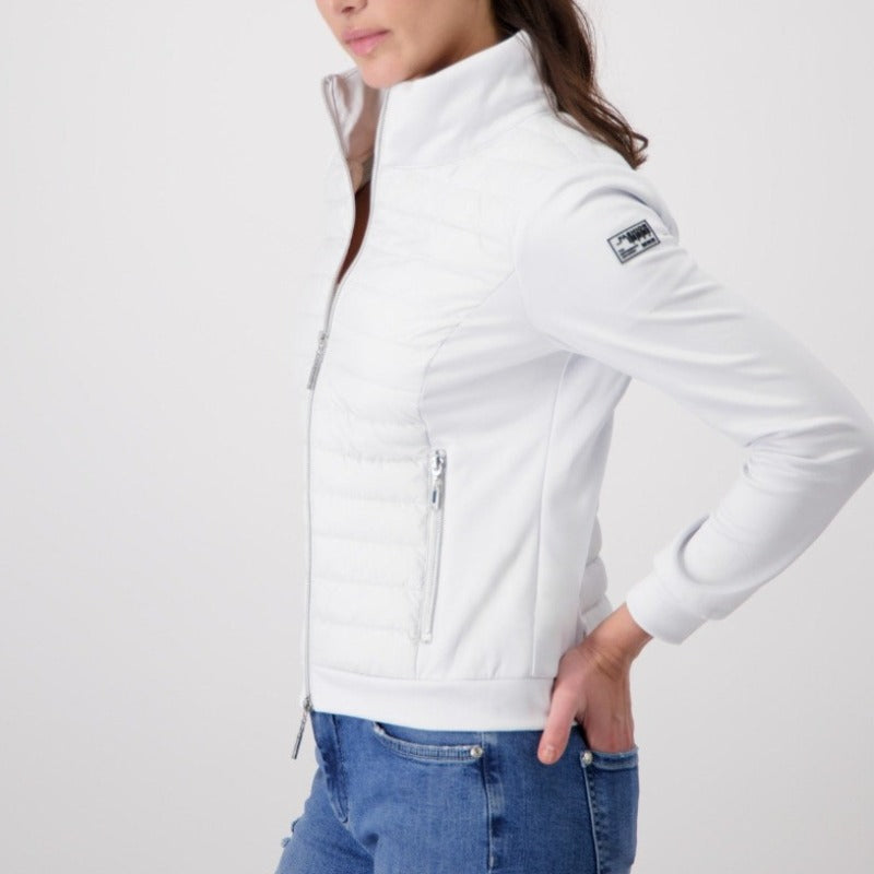 Monari Quilted Jacket - White