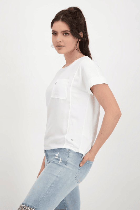 Monari Silky Tee - White