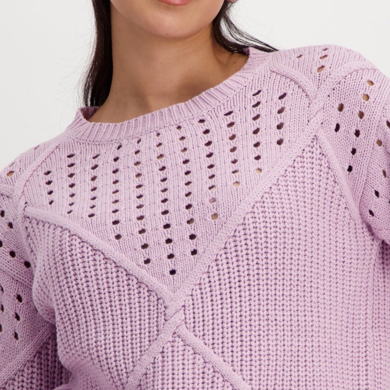 Monari Sweater - Lavender Rose