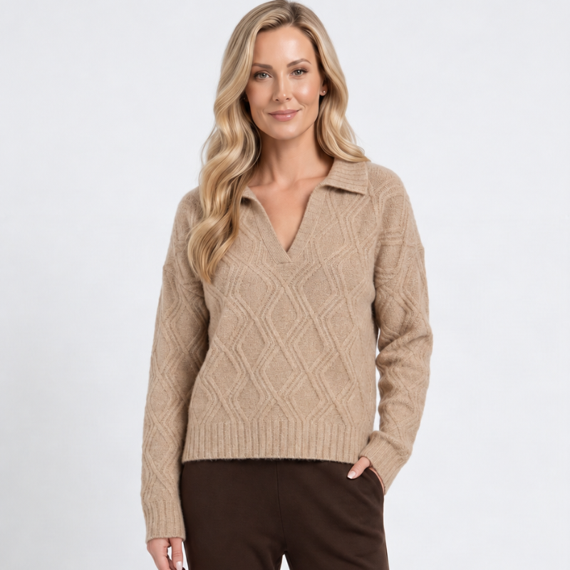 Mystree Mohair Cardigan - Sweet Brown