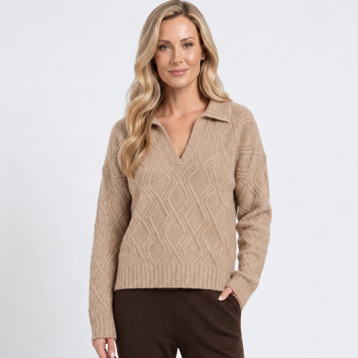 Mystree Mohair Cardigan - Sweet Brown