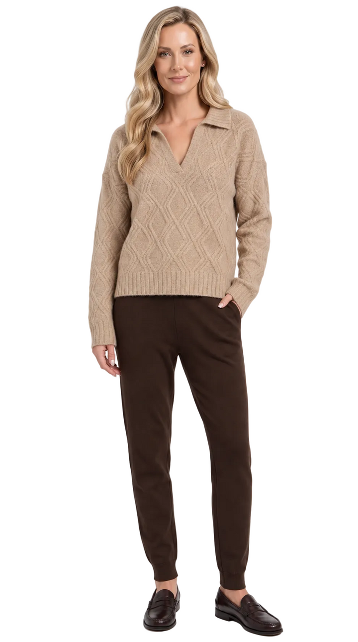 Mystree Mohair Cardigan - Sweet Brown