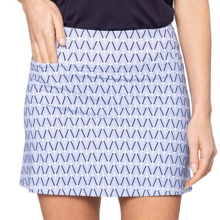 Golftini Nauti & Nice Skort - Blue/White
