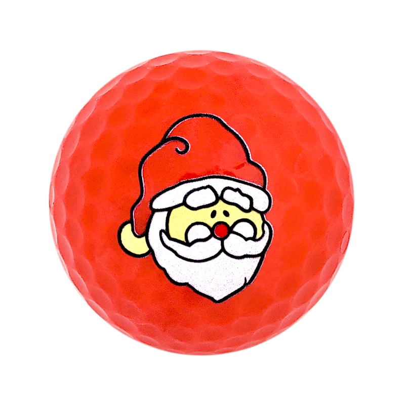 Navika Red Golf Ball - Santa Claus