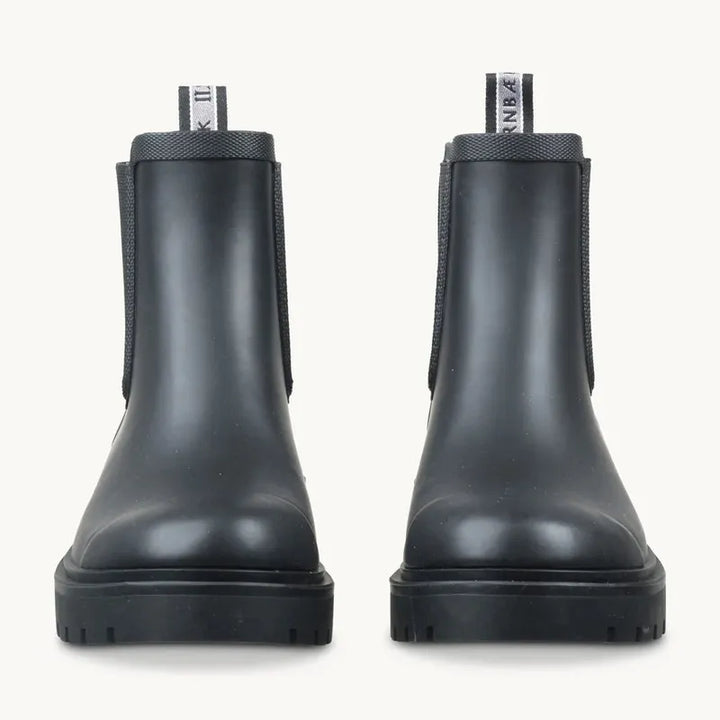 Ilse Jacobsen Short Chelsea Rain Boots - Navy