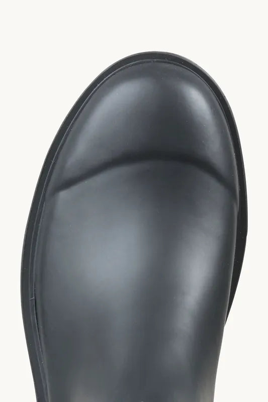 Ilse Jacobsen Short Chelsea Rain Boots - Navy