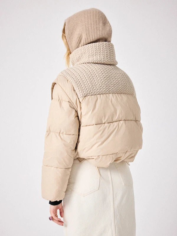 NOTSHY Quilted Jacket/Vest - Beige