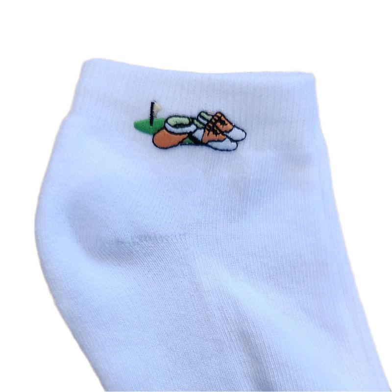 On The Tee Socks - Shoes/Visor