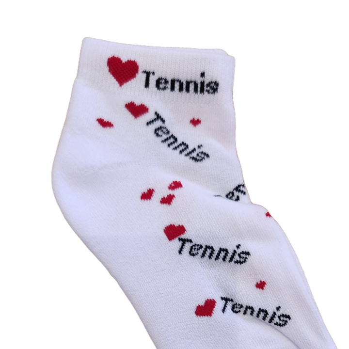 On the Tee Socks - Hearts/Tennis