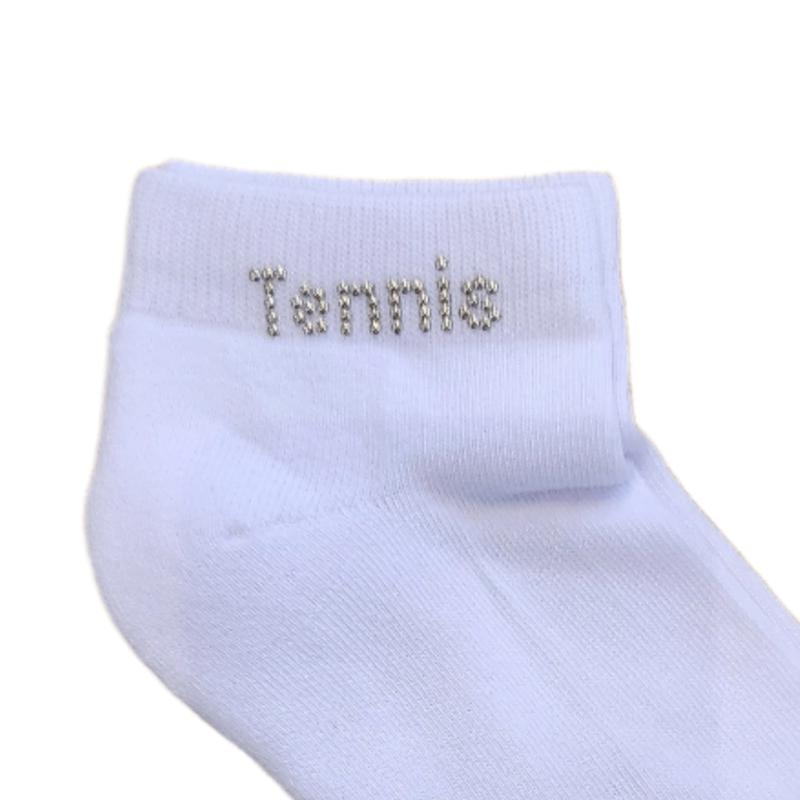 On the Tee Socks - Tennis Nailheads