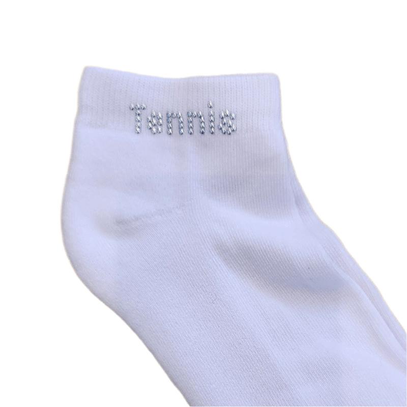 On the Tee Socks - Tennis Nailheads