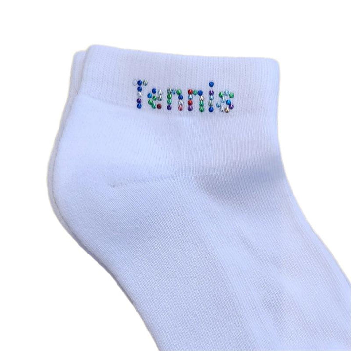 On the Tee Socks - Tennis Nailheads