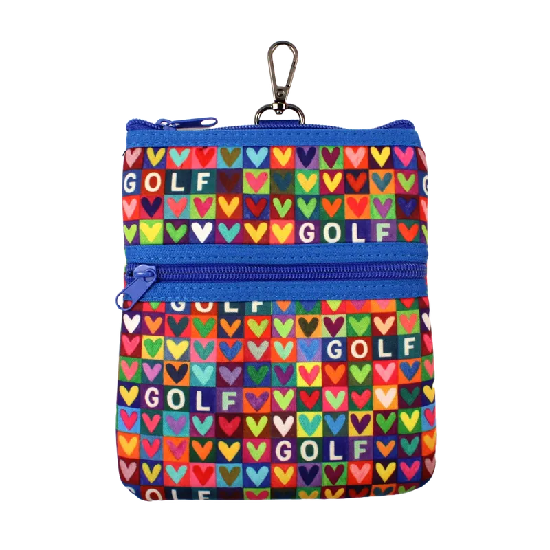 Best Of Golf Zip Pouch - Various Colours