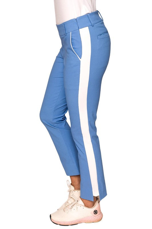 Golftini Ankle Pant - Zoo Blue