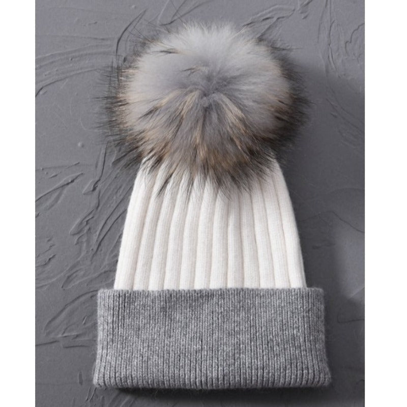 PNYC Tina Toque - White/Grey