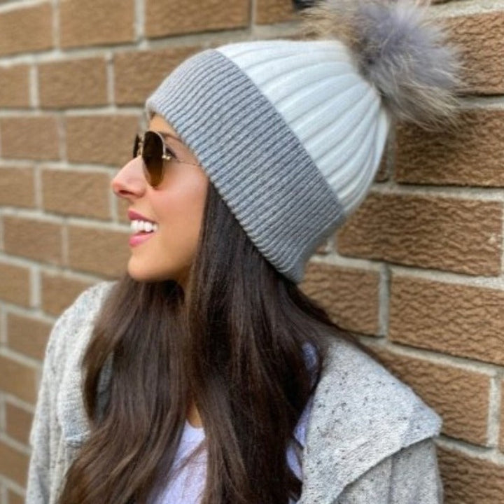 PNYC Tina Toque - White/Grey