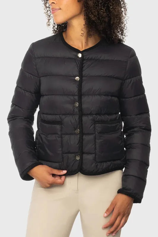 Kastel Quilted Jacket - Black