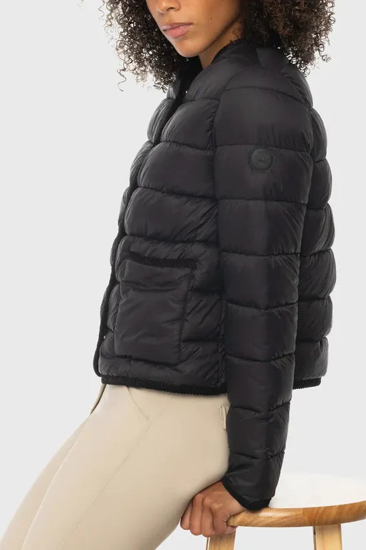 Kastel Quilted Jacket - Black