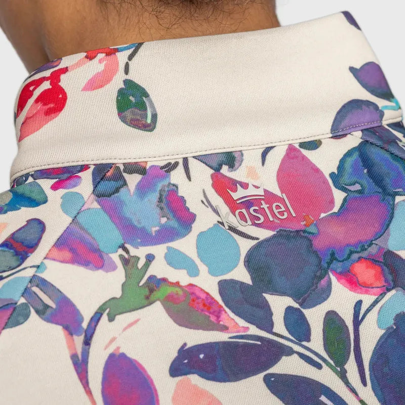 Kastel Amethyst Watercolour Scuba Pullover - Floral