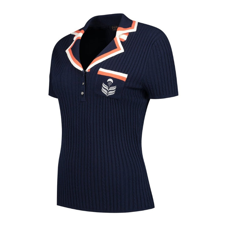 Par69 Barbara S/S Knit Polo - Navy