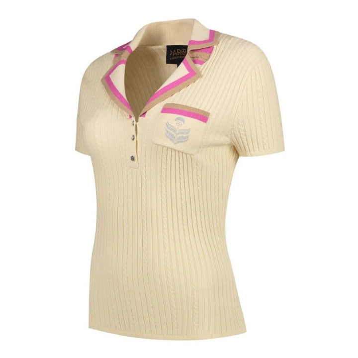 Par69 Barbara S/S Knit Polo - Sand