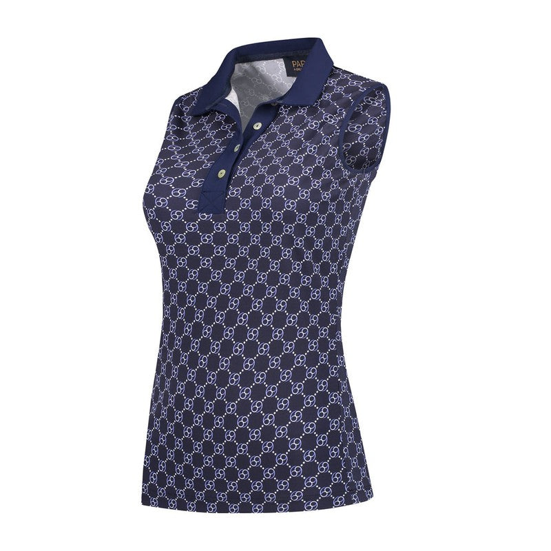 Par69 Bingo S/L Polo - Navy Print