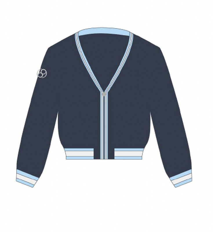 Par69 Bomber Jacket - Navy/Light Blue