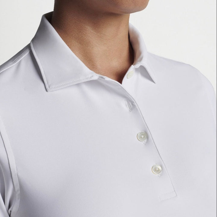 Peter Millar Essential S/S Polo - White