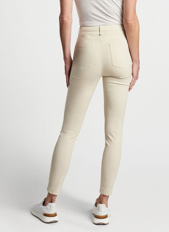 Peter Millar Karlie Sateen Pant - Stone