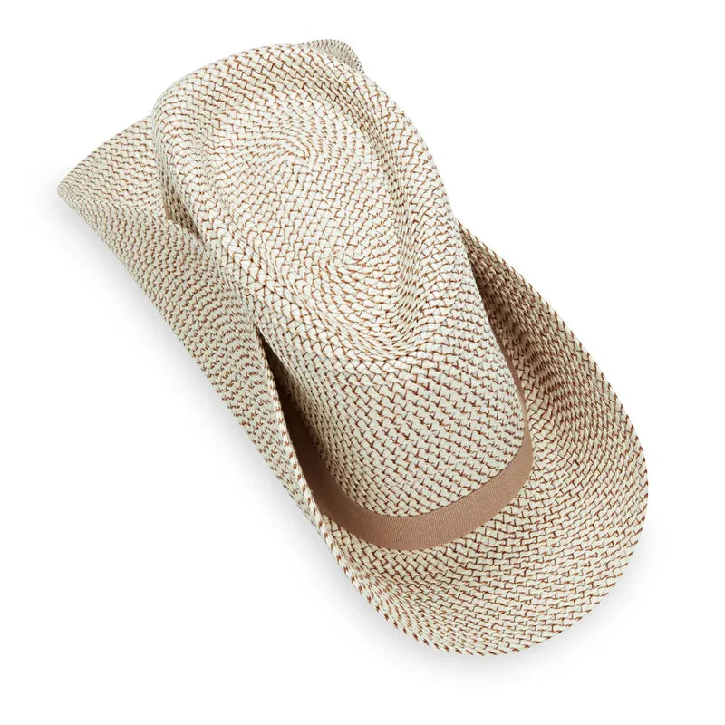 Wallaroo Petite Charlie Fedora - Ivory/Stone