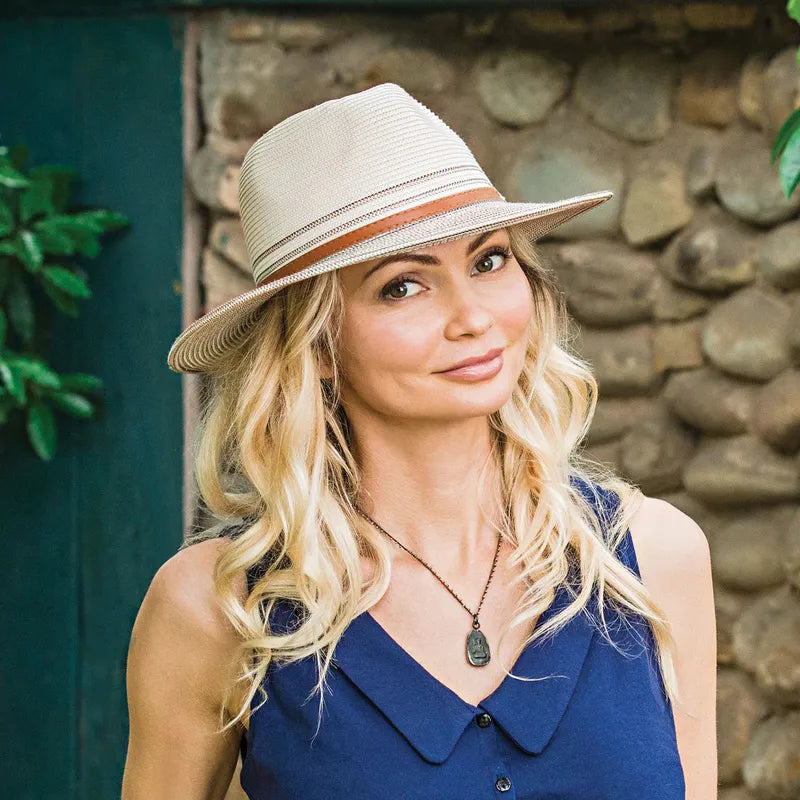 Wallaroo Petite Kristy Hat - Ivory/Stone