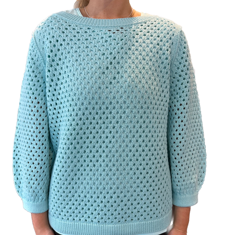 Monari 3/4 Sleeve Sweater - Mint