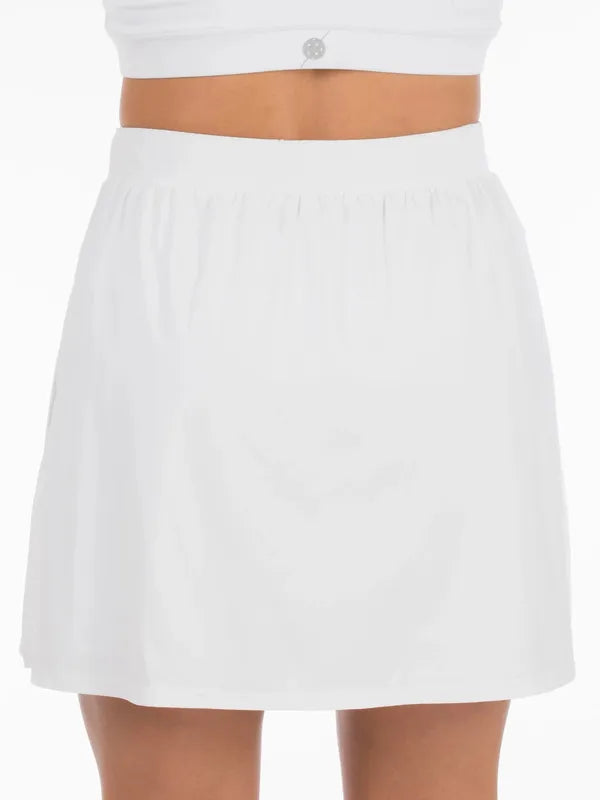 Pickletini Carti Slit Skort - White
