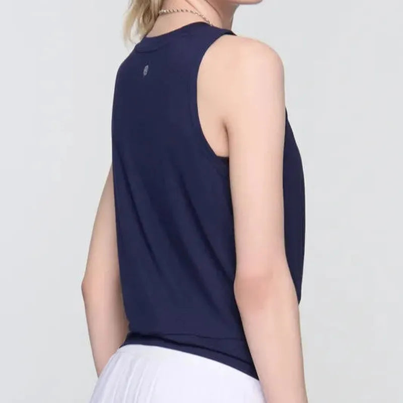 Pickletini Shay Twist Front Top - Navy