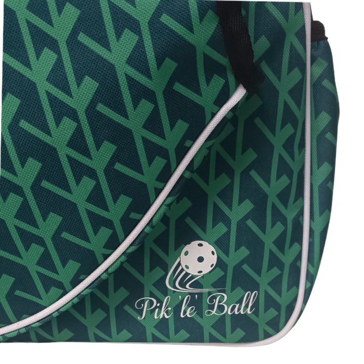 Pik'le'Ball Pickleball Tote - Classy Green