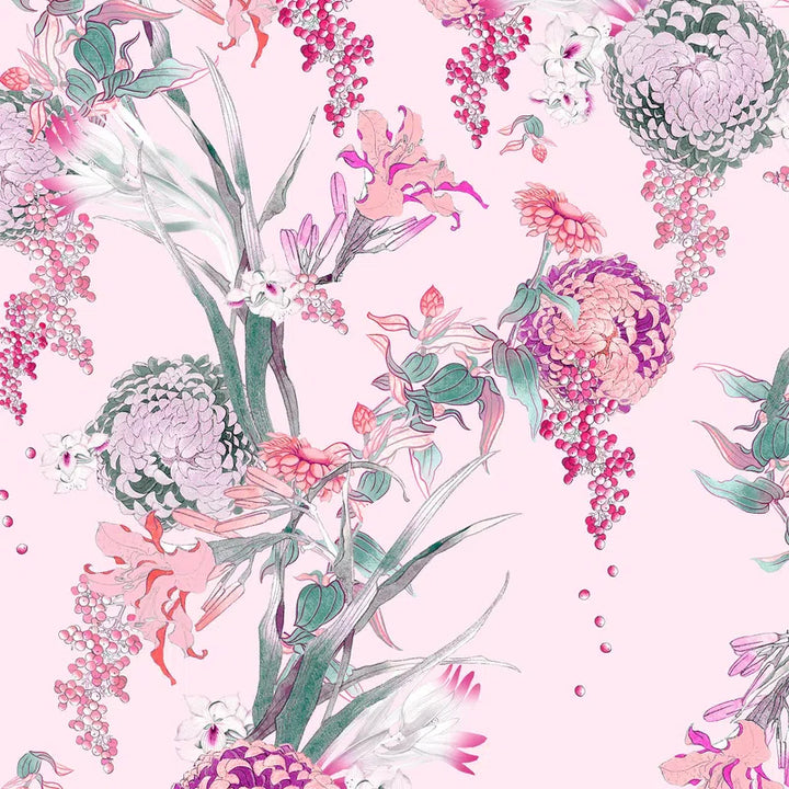 Kastel Tea Garden Skort - Pink/Seafoam