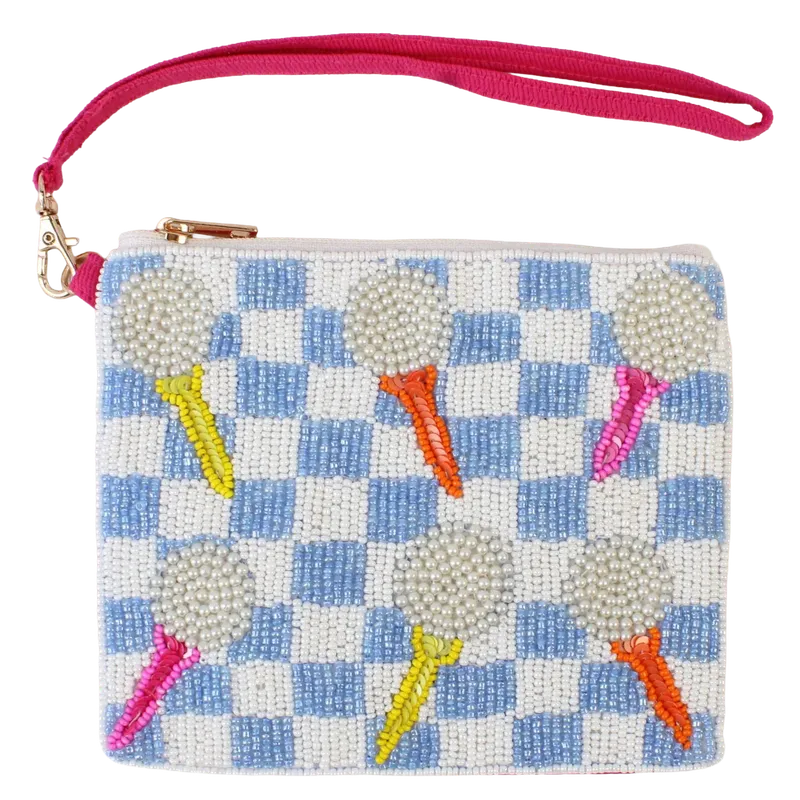 Best of Golf Beaddie Wristlet - Putts and Pearls