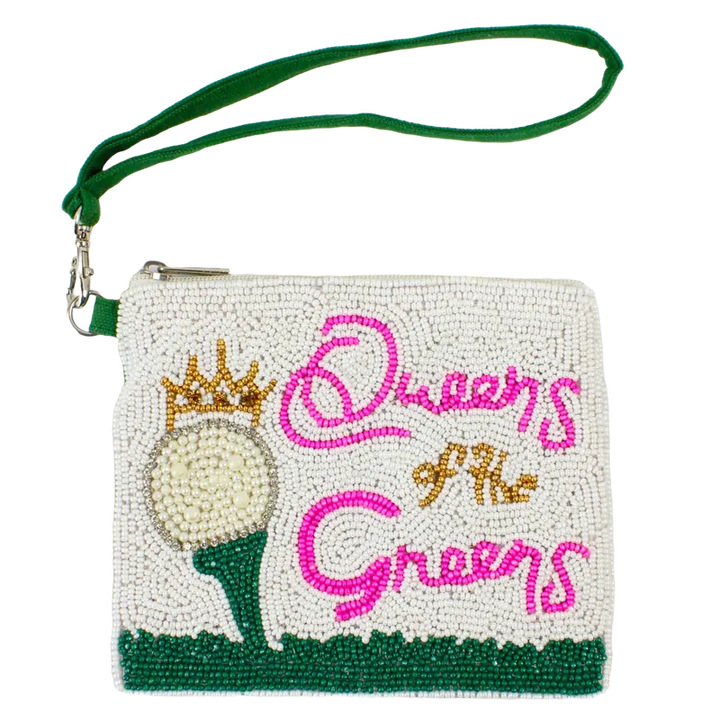 Best of Golf Beaddie Wristlet - Queen Of Greens