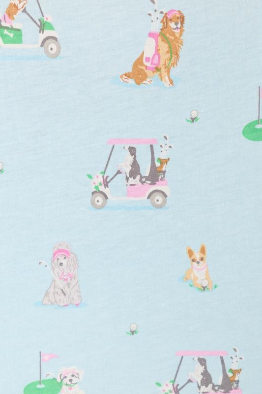 P.J. Salvage Whimsy Putter Pup Pajamas - Blue