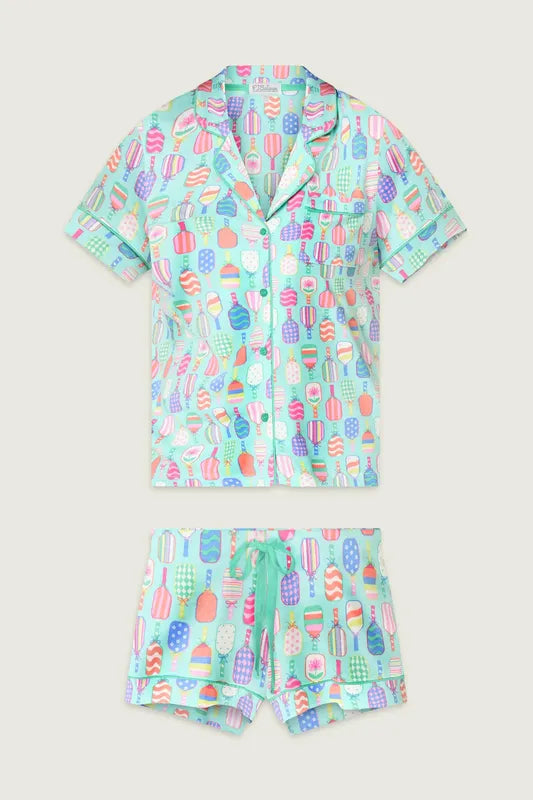 P.J. Salvage Whimsy Paddle Party Pajamas - Blue