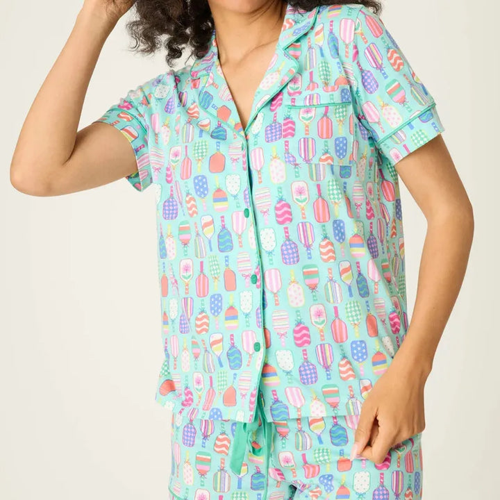 P.J. Salvage Whimsy Paddle Party Pajamas - Blue