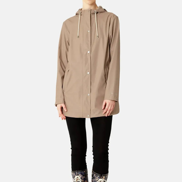 Ilse Jacobsen Rain Jacket - Taupe